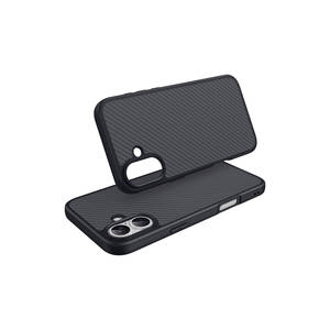 Étui en fibre de carbone Netzy SAFA Elnino pour iPhone 16 Plus compatible MagSafe, coque de téléphone portable en PC avec protection d'objectif, élégant et tendance (INS) - Product Image 3