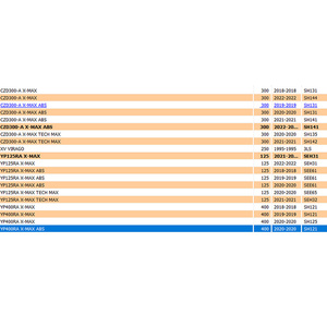 Scudo Inferiore Sinistro in Plastica XMAX 125-300-400 BL1F835J00P0 - Product Image 3