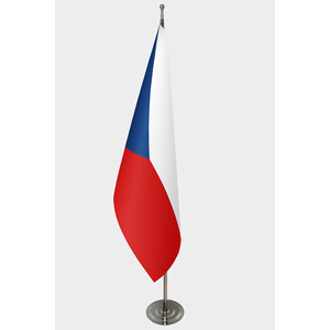 Drapeaux de fanions d'intérieur imprimés numériquement officiels pour l'affichage - Matériaux en aluminium, plastique, polyester, soie - Product Image 1