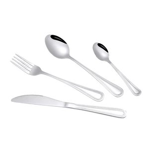 Stylish Metal Cutlery <b>Set</b> With Amazing Handle Silver Finished <b>for</b> Home And Wedding Tabletop <b>Dinnerware</b> Flatware <b>Sets</b> - Product Image 3