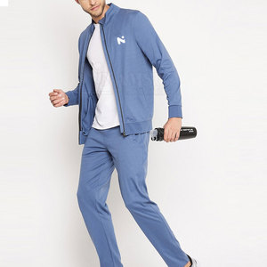 Hombre Casual Slim Fit Chándal Transpirable Poliéster Algodón Liso Top List con Logo Plus Size Disponible - Product Image 4