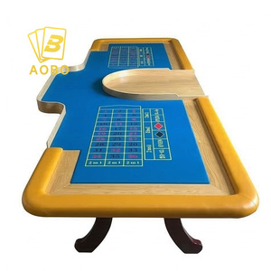 Mesa de Ruleta de Diseño Especial Moderno para Casino, Área de <span class=keywords><strong>Apuestas</strong></span> Doble, Mesa de Ruleta de Doble Diseño - Product Image 5