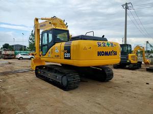 Komatsu เครื่องขุดไฮดรอลิกระ PC220-7 22ตันมอเตอร์ปั๊มเครื่องยนต์ที่ใช้ในการก่อสร้างสำหรับงานหนัก - Product Image 4