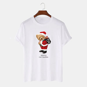 T-shirt décontracté à manches courtes pour homme, en polyester 100 % de haute qualité, 240 grammes, respirant, surdimensionné, avec impression de logo personnalisé, vente en gros - Product Image 1