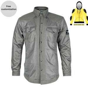 Chemise de moto en maille multicouche avec équipement de protection léger homologué CE pour les motards d'été - Product Image 1