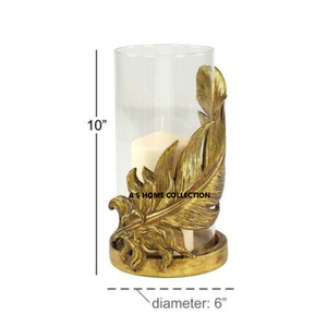 Fancy Designer Home Tabletop Decorative <b>Tealight</b> Candle <b>Holder</b> Clear Glass Metal Silver Finished for Sale - Product Image 4