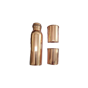Antique Metal Handmade <b>Copper</b> <b>Bottle</b> High Quality Pure Metal Customized Size and Shape with Lid for Drinkware - Product Image 5