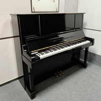 Yamahas YUX Premium Black Upright Piano Japan Made Second Hand Mechanical Style 3446036 YUX YUX2 YUX3