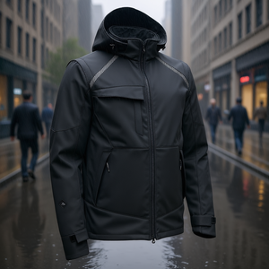 Veste Softshell ELKA RAINWEAR Working Xtreme Noir Gr. Imperméable L - Product Image 3