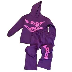 Pantalones Deportivos Holgados y Transpirables de Invierno, Personalizados, con Estampado Personalizado, 100% Algodón, Felpa, Conjuntos Deportivos para Hombre - Product Image 3