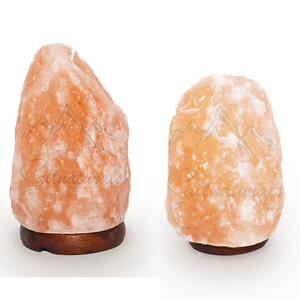 Vente en gros d'artisanat naturel Tailles personnalisées Emballage élégant Lampe au sel de l'Himalaya 1-2 kg Style d'amour Feng Shui du fabricant pakistanais - Product Image 1
