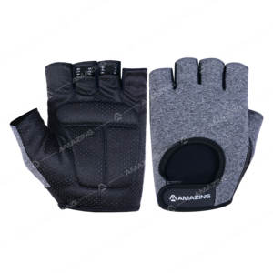 Guantes de neopreno unisex de medio dedo para fitness, transpirables, agarre definitivo, empuñaduras de mano para levantamiento de pesas para deportes, ciclismo, gimnasio, uso al aire libre - Product Image 2