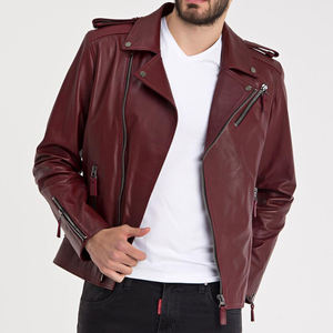 <b>Men</b> Aviator Leather Jacket Front Logo Waterproof Eco-Friendly Warm Winter Pilot Style OEM ODM Factory - Product Image 2