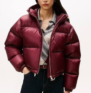Chaqueta de Plumón Cálida de Invierno para Mujer, Nuevo Diseño Moderno y Personalizado para Exteriores, Talla XL con Logotipo Personalizado - Chaqueta Acolchada - Product Image 6