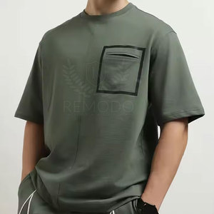 Survêtement d'été pour homme à capuche, 100 % coton, léger, confortable, taille élastique, utilisation hivernale - Product Image 6
