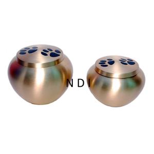 Fournitures funéraires de conception unique Urnes funéraires de grande taille Cendres humaines pour adultes Urnes funéraires commémoratives en laiton - Product Image 3