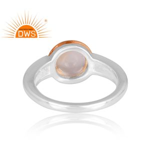 แหวนพลอยซิทรินธรรมชาติทำจากเงินแท้ปรับแต่งได้ตามต้องการ - Product Image 4