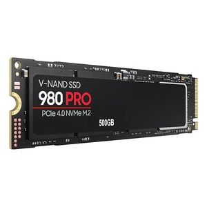 SSD Metal NVMe PCIe 4.0 M.2 Baru Berkecepatan Tinggi 500GB dengan Kecepatan Baca 6900MB/s/Tulis 5000MB/s untuk Penyimpanan PC Gaming Laptop - Product Image 1