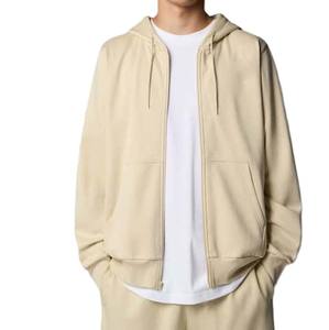 Venta caliente nuevo estilo 2025 tela transpirable ropa deportiva Sudadera con capucha para hombres logotipo personalizado cremallera hombres ropa deportiva Sudadera con capucha - Product Image 3