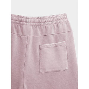 กางเกงขาสั้นเชือกรูดเฮฟวี่เวทของผู้ชายสำหรับฤดูร้อนกางเกงซักกรดดีไซน์แบบขาดๆลายถนนสูง - Product Image 5