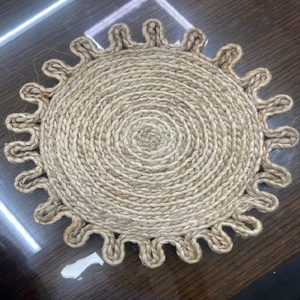 New Super Quality Eco-Friendly Natural Jute Material Handmade Customized Size Jute Braided <b>Rugs</b> From Bangladesh - Product Image 5