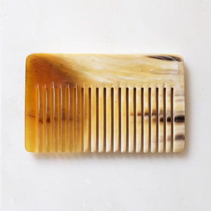 Peigne en corne poli antistatique au prix d'usine en gros Peignes à cheveux naturels Wolman Saloon de meilleure qualité - Product Image 4