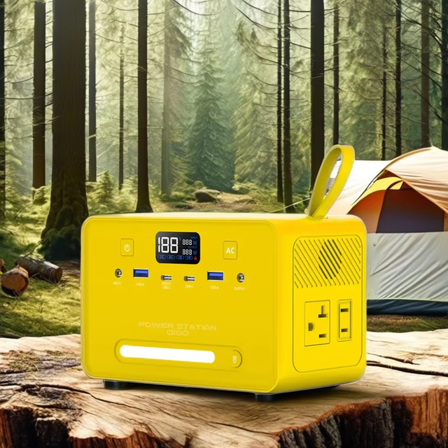 Outdoor 28000mAh Power Bank 89.6Wh 110v Portable Power Station Camping Solar Generator With 100w AC for Laptop Phones CPAP