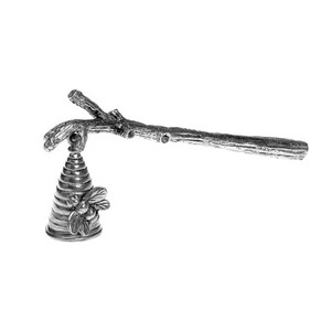 Apagavelas y Accesorios para Mechas de Metal Plateado - Decoración Artesanal Ecológica y Duradera para el Hogar en Navidad - Product Image 3