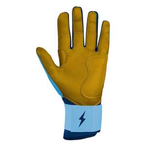 Gants de frappe de baseball et de softball personnalisés en gros, antidérapants, de qualité supérieure, respirants, en polyester/coton, pour l'entraînement de la main droite - Product Image 6
