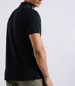 240สำหรับผู้ชาย GSM และกอล์ฟสำหรับเสื้อโปโลดีไซน์สีพื้นใส่ออกกำลังกายลำลองพิมพ์ลายได้ - Product Image 2