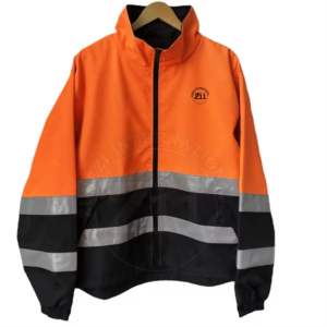 Sudadera de Seguridad Unisex para Adultos, Ropa de Trabajo de Alta Visibilidad con LED Reflectante, Colores Fluorescentes Personalizables, Secado Rápido, Mezcla de Algodón Transpirable - Product Image 2