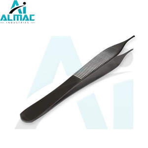 Fórceps de tejido Adson de 12cm de alta calidad ALMAC, gran oferta, instrumentos quirúrgicos de acero inoxidable, equipo quirúrgico básico de vendedor superior - Product Image 2