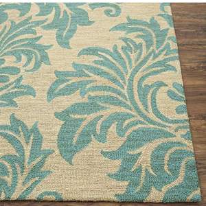 Z & H Home 100% alfombra hecha a mano de lana para alfombra de área alfombras de sala de estar con alta calidad hecha en la India - Product Image 4