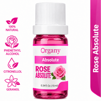 Absolue de Rose Pure à 100% Isparta Turque Rosa Damascena Qualité Parfumerie Extrait de Fleur Extrait par Solvant Anti-rides Longue Durée