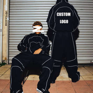 เสื้อฮู้ดผู้ชายสำหรับฤดูหนาว เสื้อเจอร์ซีย์ออกกำลังกายแบบซิปเต็มตัว ผ้าฝ้าย 100% อุ่น แห้งเร็ว ระบายอากาศได้ดี รับสกรีนโลโก้ เป็นมิตรกับสิ่งแวดล้อม - Product Image 4