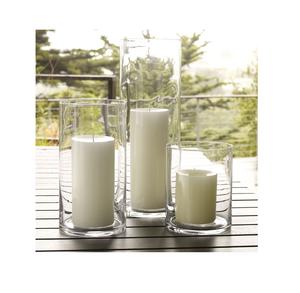 Bougeoir en verre au design personnalisé Bougeoir en verre votif transparent Mariage Grand pot à bougie en verre de haute qualité - Product Image 2