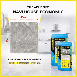 Adhésif économique à base de ciment Navi House (25 kg) pour carrelage intérieur (sol et mur) – Usine de carreaux de ciment CTS-Vietnam, Vietnam - Product Image 1