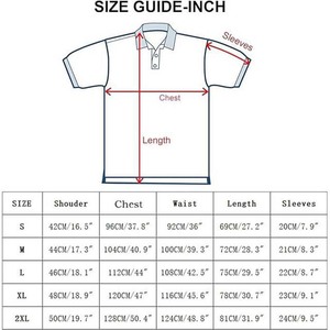 Haute qualité broderie personnalisée hommes coton lourd grande taille à manches courtes t-shirt bleu marine Slim Fit polos hommes décontracté - Product Image 5