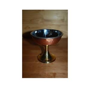 Porte-gobelet de crème glacée en cuivre pur, de qualité supérieure, élégant pour la maison, l'hôtel, le Restaurant - Product Image 1