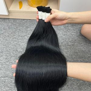 Wholesale 100% Virgin Human Hair Extensions Natural Straight Brazilian Hair Various <strong>Options</strong> Vietnamese Raw Hair Bulk