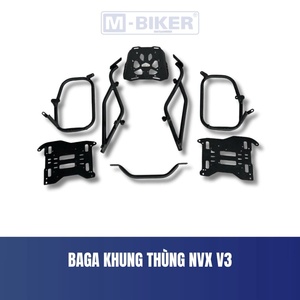 MBIKER Soporte Lateral de Alta Resistencia para Maletas, Accesorio Premium para el Nuevo Yamaha NVX NVX V3, Portaequipajes, Soporte para Carga - Product Image 5