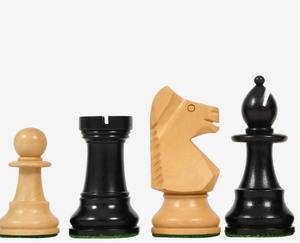 Professional Tournament Chess Set Argentina Olympic Ebony And Boxwood 3.75 Inch King At Cheap Price - Product Image 6