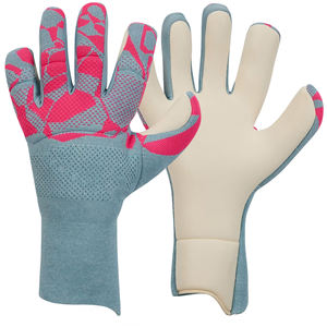 Gants de gardien de but sportifs de haute qualité en cuir imperméable respirant avec sangle de poignet réglable, professionnels, pour jeunes et adultes, sur mesure - Product Image 6