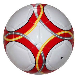 Pelota de fútbol pakistaní cosida a máquina con el mejor diseño más vendido, pelota de fútbol de cuero PU, tamaño 5, pelotas de partido de Fútbol - Product Image 6