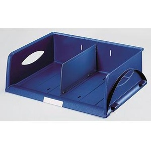 Bandeja para Cartas Extra Ancha de Poliestireno Leitz Sorty, Color Azul, en Tamaños DIN A4 Horizontal y DIN C4 Horizontal, para Almacenamiento de Papel de Oficina - Product Image 1