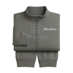 Premium Cotton Tracksuit For Men No Hood Design Custom Logo Embroidery Sports & Casual Wear OEM/ODM Available - Product Image 6