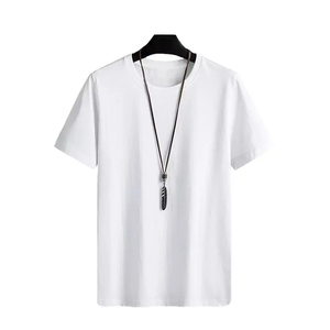 Wholesale New Design Men's Blank Cotton T Shirt Oversized Drop Shoulder Design T Shirt - Product Image 4
