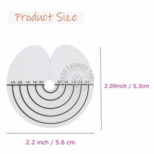 Outils pour extensions capillaires : Protection thermique pour colle, boucliers de protection contre la chaleur, outils de mesure pour le collage d'extensions, technologie de fusion à la kératine - Product Image 5