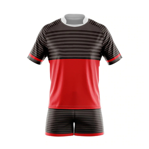 Uniformes de rugby personnalisés 2026 Impression de conception par sublimation Service OEM 100% Polyester 10 ensembles de style Respirant Respectueux de l'environnement - Product Image 5