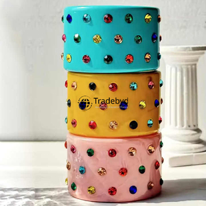 Elegant Office Wear Resin <b>Bangle</b> Stylish Handmade Daily Accessory by Tradebyd - Product Image 1